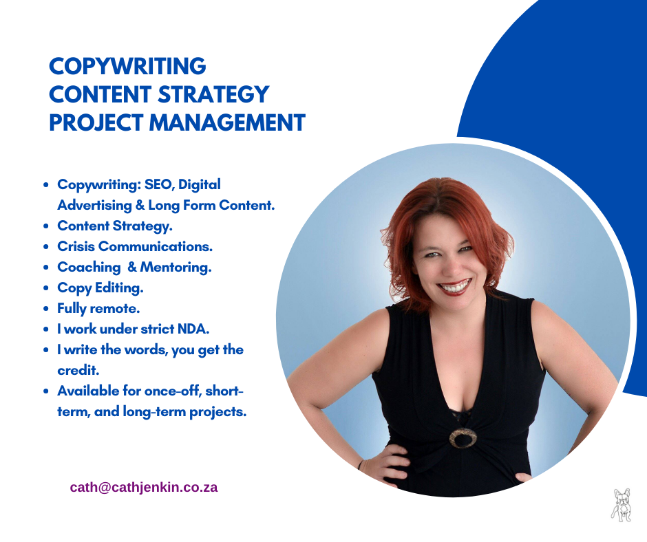 Cath Jenkin | Senior Copywriter & Head of Content 